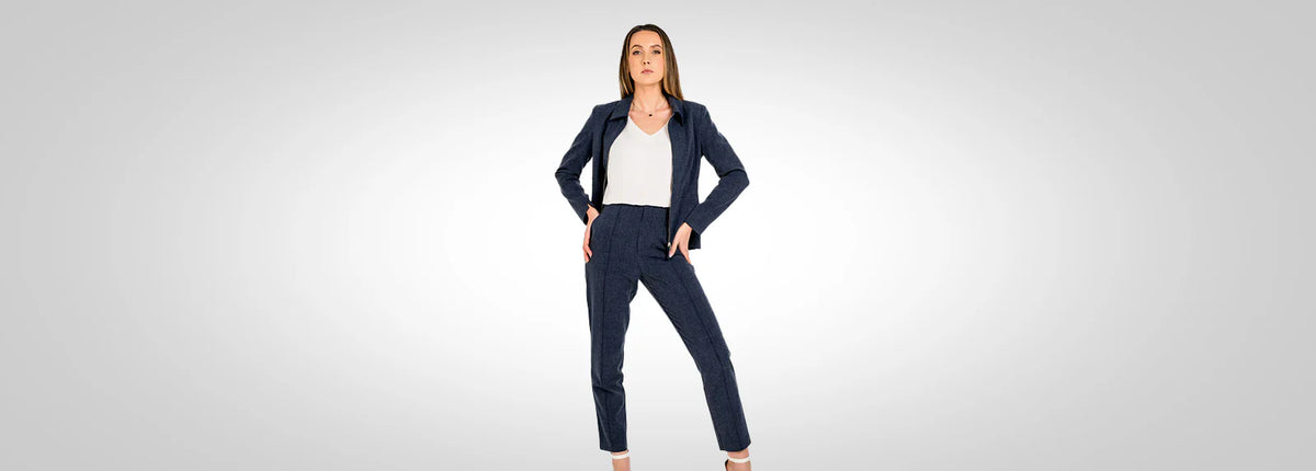 navy blue pants online