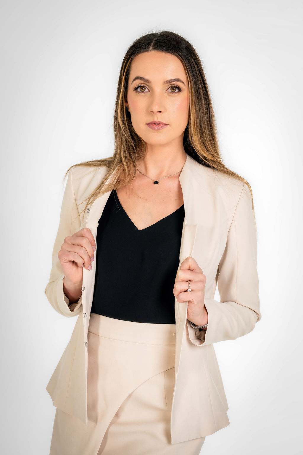 Chelsea Oatmeal Hooked Jacket
