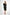Savannah Black Button Dress