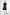 Aurora Charcoal Black Flare Dress