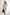 Aurora Texture Cream Flare Dress
